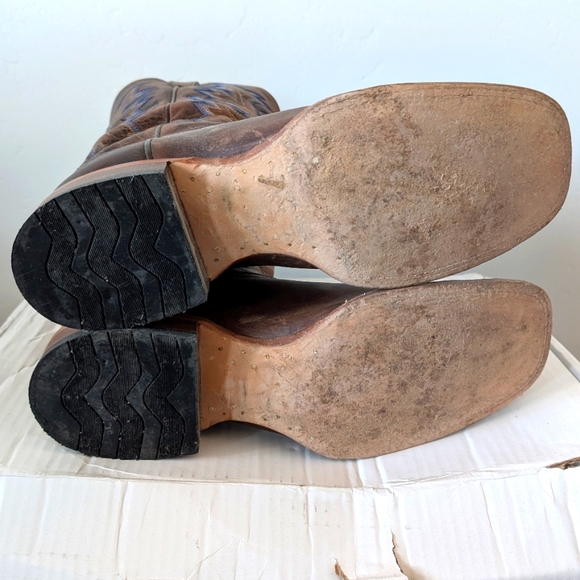 Cody James Men's Duval Western Boots - Wide Square Toe - Picture 6 of 6